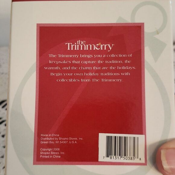 The Trimmery Collectible Ornament #73 Snowman Couple - First Christmas Together - Picture 4 of 8